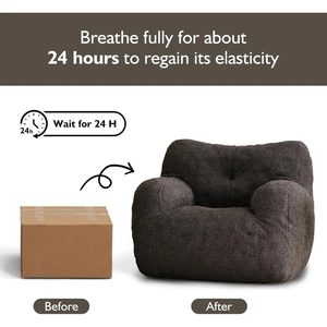 Achat à l'étranger à prix avantageux : Meubles Airbnb, canapé noir en tissu de qualité hôtelière, échantillons gratuits et livraison gratuite - Product Image 4