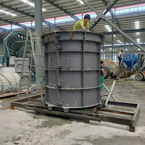 Nouveau produit moule de trou d'homme en béton préfabriqué tuyau en béton faisant <span class=keywords><strong>la</strong></span> machine - Product Image 6