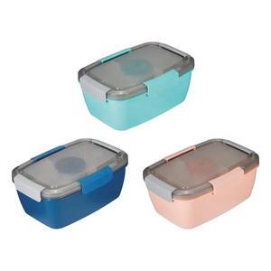 Fiambrera sellada dividida portátil de 2000ml, contenedor de almacenamiento de alimentos para Picnic al aire libre, fiambrera Bento para niños - Product Image 1