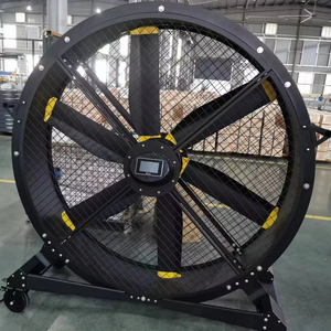 Latest Design LCD Panel WIFI <b>Control</b> 220V Motor 1.5m Outdoor Industrial Fans with Wheels Free <b>Standing</b> IP55 Protection for Gym - Product Image 1
