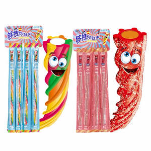 Snacks Exóticos al por Mayor, Tiras de Gomitas Masticables con Sabor a Frutas Mixtas, Dulces Arcoíris para Niños - Product Image 5