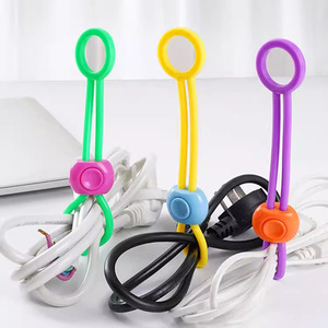 Creative colorful sealing straps for kitchen food preservation, practical rope straps, pull <b>rings</b>, and snack sealing <b>clips</b> - Product Image 2