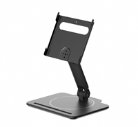 Support de bureau pliable ergonomique en plastique et métal rotatif à 360 degrés pour Echo Show, support de panneau de commande pour maison intelligente