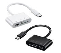 Tarjeta de lectura USB 3 en 1 OTG2.0 Tarjeta de lectura de tarjeta SD TF