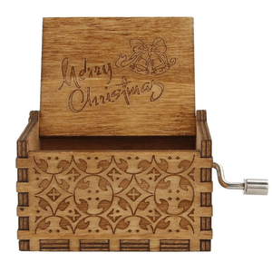 Di Music Box di legno regalo del bambino con musica personalizzata di dialogo canzone - Product Image 5