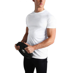 T-shirt de sport pour homme à manches courtes, design personnalisé, tendance, vente en gros, prix bas, idéal pour l'été et la salle de sport - Product Image 3