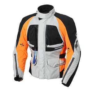 High Quality AIRGUARD Material Long journey Motorbike Touring Jacket High Visibility Motorcycle Clothing with Hydration bag