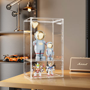 กล่องโชว์ตุ๊กตา DAYOOH คุณภาพสูง ใส โปร่งแสง แบบซ้อนได้ แม่เหล็กยึดติด รูปทรงสี่เหลี่ยมผืนผ้า สำหรับเก็บฟิกเกอร์อนิเมะ - Product Image 4