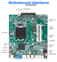 Mini-ordinateur OPS en gros Intel Core i5-7400 8 Go de RAM 128 Go SSD Windows 10 Pro Lecteur de signalisation numérique 4K pour applications interactives