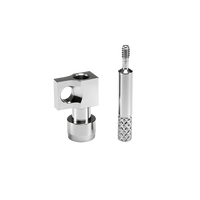 Plateau de transfert composite dentaire Osstem pour empreinte directe, incliné, pour implant TS, pont multi-unités, OEM personnalisé complet
