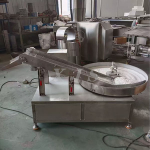 <span class=keywords><strong>Table</strong></span> de revêtement en poudre rotative automatique avec convoyeur pour lignes de traitement de poulet frit et de filets de poisson - Product Image 6
