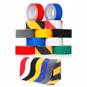 Black Skateboard Grip Tape 80grit Friction Abrasive Non Skid Roll Heavy Duty for Stairs Skate Deck Floors - Product Image 6