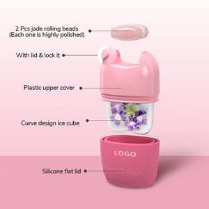 הסיטונאי פנים יופי עין עיסוי קרח קוביית לקדם זרימת הדם סיליקון קרח פנים קובייה עיסוי עיניים גלולים - Product Image 6