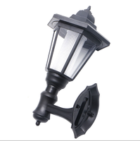 Projecteur solaire led de grande taille, 230mm, 2 pièces, éclairage d'extérieur, pour jardin