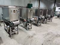 Machine à éplucher l'ail, les oignons et les échalotes automatique, équipement commercial, 200W, 77x77x150cm, garantie 1 an