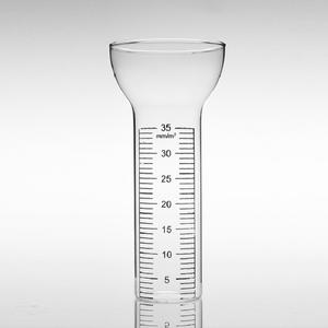 Profesyonel Meteological kullanılan el feneri şekli ölçme silindiri cam yağmur göstergesi - Product Image 1