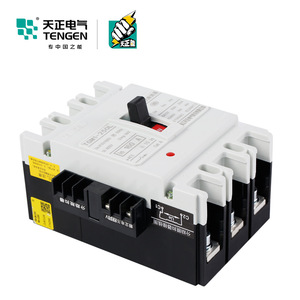 Disjoncteur à boîtier moulé Tengen Tgm1 160A 3P, unité de déclenchement thermique magnétique, protection basse tension - Product Image 2