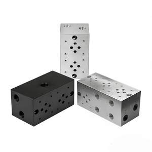 บล็อกวาล์วไฮดรอลิก CNC ผลิตโดยผู้ผลิตจีนปี 2025 ขายตรง บล็อกแมนิโฟลด์ไฮดรอลิกอะลูมิเนียมแบบกำหนดเอง - Product Image 1