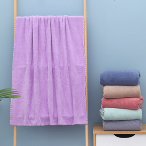 Toalla de Baño Carlota 70x140cm de Microfibra Absorbente y Gruesa, Toalla de Playa para Adultos, con Logotipo Personalizable, para Regalo - Product Image 2