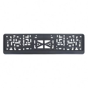 European License <b>Frame</b> - Premium Plastic Euro Plate Holder, Easy Install - Product Image 4