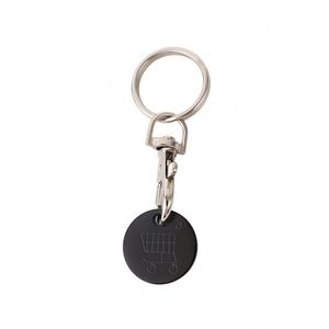 Carrito de compras de Metal, soporte para monedas, llavero, carros portátiles, llavero con Soer Chip, llavero, regalo de promoción para supermercado - Product Image 3