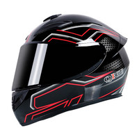 Casque de moto intégral en gros, fabrication d'usine, conception personnalisée, accessoires de moto, casque OEM ODM, casque universel toutes saisons