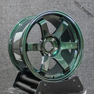 Te37SL แข่งรถโฟล์ค <span class=keywords><strong>Te37</strong></span>สีเขียว SL 5X112 5X120 5x114 3 5x100 17X9 18X9 5สำหรับ <span class=keywords><strong>BMW</strong></span> E36 <span class=keywords><strong>E46</strong></span> E92 F80 M3 F82 G82 M4 350Z 370Z - Product Image 5