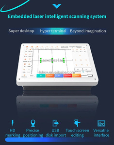 Nouvelle machine de marquage laser à fibre portable 20W 30W 50W, refroidissement par air, mode batterie/prise, contrôle Ezcad, codes QR DXF/<span class=keywords><strong>AI</strong></span>/PLT/DWG - Product Image 5