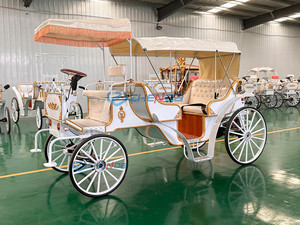Carroza de Caballos de Lujo para Bodas y Paseos Turísticos, Carrozas de Caballos Eléctricas para Maratones en Venta, Carroza para Bodas - Product Image 5