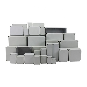 Electronic Supplies Black diy Housing Instrument Case ABS Plastic Project Box electronic instrument enclosures