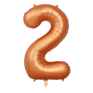 Grande palloncino <span class=keywords><strong>arancione</strong></span> 32 pollici 40 pollici gonfiabile con numero di elio per decorazioni per feste - Product Image 4