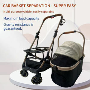 Jxb हॉट सेलिंग आउटडोर हल्के लुभावनी फोल्डेबल बिल्ली कुत्ते ट्रॉली 4 पहियों पालतू आपूर्ति निर्माता - Product Image 5