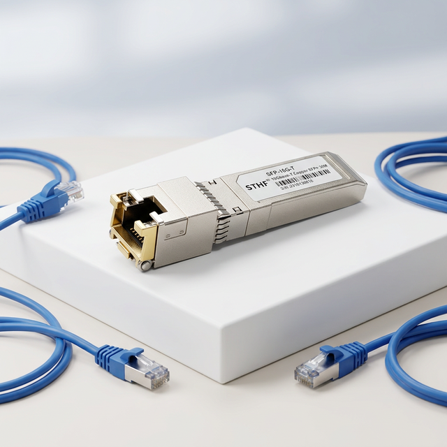 SFP+-T30 10GBASE-T SFP+ SC Connector 10G Copper 30m 100m FTTX Data Center Transceiver with 5-Year Warranty