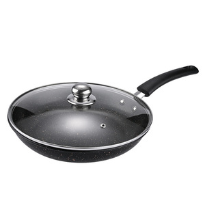 Sartén antiadherente de piedra Maifan, sartén antiadherente, sartén para freír, wok doméstico, sartén para huevos, sartén multifuncional para bistecs - Product Image 2