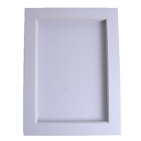 Bingkai Foto S&L Acid Free Matboard dengan Papan Penyangga Bingkai Tunggal Bentuk Persegi Panjang Warna Putih Model A01030