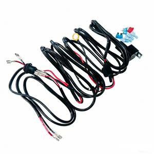 Faisceaux de câblage pour éclairage ponctuel à LED avec interrupteur à fusible relais en gros, faisceau de câblage à 2 fils - Product Image 6