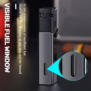 Recharge en métal moderne Gaz Cigarette Poche Cigare Chalumeau Briquet Quatre <span class=keywords><strong>Jet</strong></span> Flamme Butane Personnalisé Prix Usine pour Cadeaux - Product Image 5