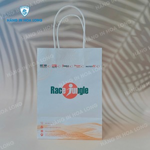 ถุงกระดาษพิมพ์ลายตามสั่ง ถุงของขวัญกระดาษคราฟท์ บรรจุภัณฑ์รักษ์โลก รีไซเคิลได้ ผู้ผลิตและจำหน่ายแบบ OEM - Product Image 2