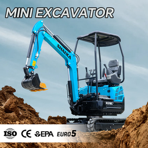 Mini-excavatrice à chenilles CE/EPA/EURO 5, mini-pelleuse 1,8T, livraison gratuite, prix avantageux - Product Image 2