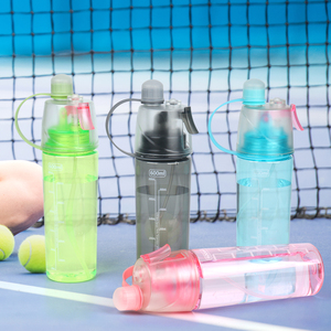 <span class=keywords><strong>B03</strong></span>-2261 Bouteille d'eau portable de sport de 600 ml avec pulvérisation et aspiration, en matériau <span class=keywords><strong>PC</strong></span>, pour l'extérieur - Product Image 6