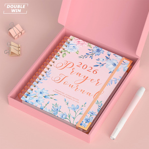 2026 2027 stampa personalizzata Logo gratitudine manifestazione salute mentale donne preghiera Planner diario taccuino con scatola - Product Image 1