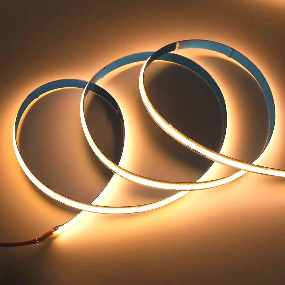 Fornitori della cina Bulk illuminazione esterna impermeabile flessibile Ip65 Cob Led Strip light per la decorazione domestica della camera da letto