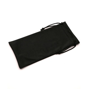 Großhandel Fertigware 9*18cm Weicher Zugbeutel Maßgefertigte Mikrofaser-Brillen- und Sonnenbrillen-Tasche Etui - Product Image 6