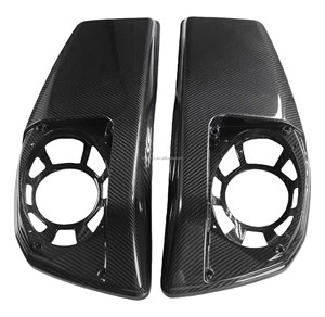 RP5534-1022F Fundas de Fibra de Carbono Brillante 3k Twill para Alforjas Exteriores de Motocicleta FXLR FXLRS FXLRST FXRST - Product Image 5