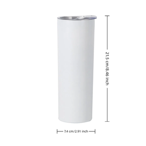 Vaso Térmico Delgado de Acero Inoxidable de 20oz <span class=keywords><strong>con</strong></span> Tapa y Popote, Doble Pared, Antiderrames, para Viajes y Uso Diario - Product Image 3