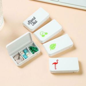 New Arrival Custom Promotional pp Plastic Single Pill <b>Boxes</b> Medicine <b>Storage</b> Tin <b>Small</b> square Box - Product Image 4