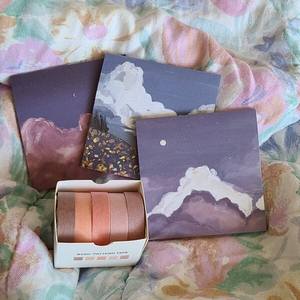 Notas adhesivas estéticas Bloc de notas de chocolate Logo Bloc de notas Accesorios de papelería Juego personalizado Bloc de notas de gato - Product Image 3