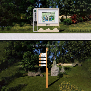 Système de signalisation extérieure personnalisé, panneaux lumineux peints au four, signalétique pour <span class=keywords><strong>l</strong></span>'immobilier, sites touristiques, parcs, production de signalétique étanche - Product Image 4