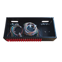 OEM YY-T05 Panneau de brassage optique 48 ports 96 fibres, pour montage en rack ODF intérieur, adaptateur FC SC, cadre de distribution optique 19 pouces