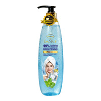 Gel Douche Super Éclaircissant 1000ml au Collagène et au Jaune d'Œuf, Nettoyage en Profondeur, Soin Spa